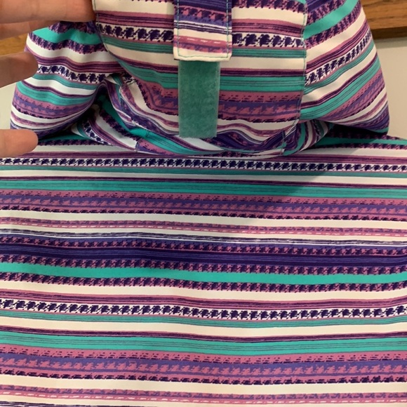 Columbia - L, 12/14, teal and purple winter coat - Picture 7 of 11